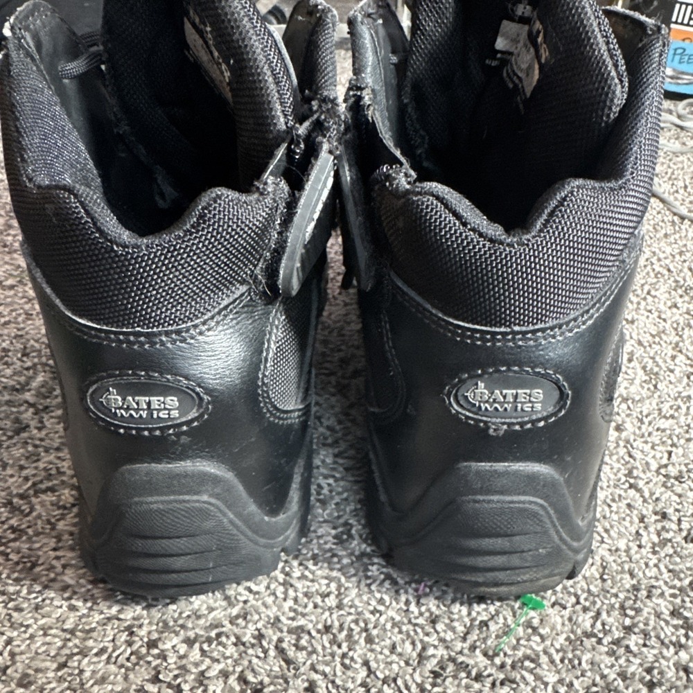 Tactical Sport Side Zip Bates Boots Size 9 Combat Black E02346 - Picture 4 of 7
